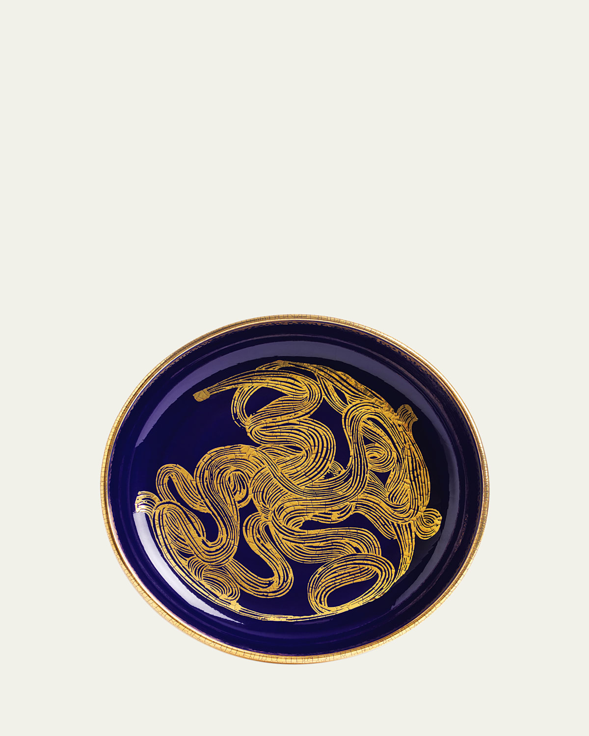 L'objet X Ruan Hoffmann Medium Bowl In Bluegold