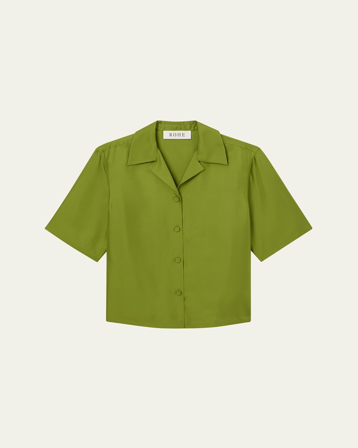 Rohe Silk Camp Collar Shirt