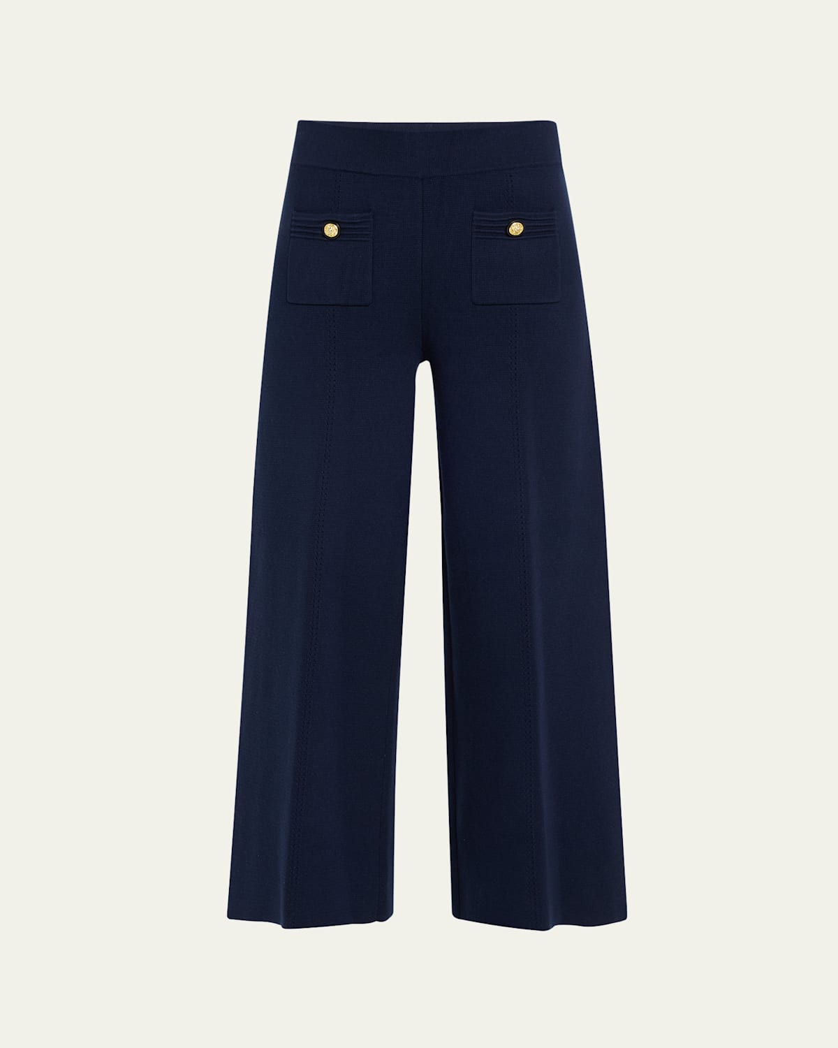 Madrid Wide-Leg Knit Pants