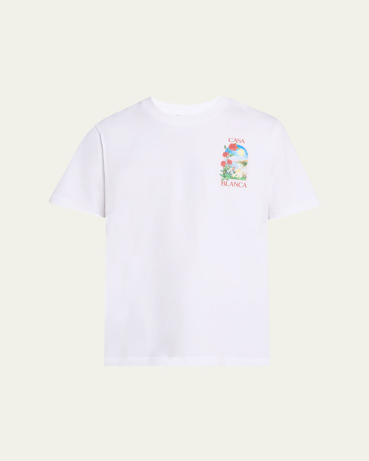 Shop Casablanca Men's La Days Printed T-shirt