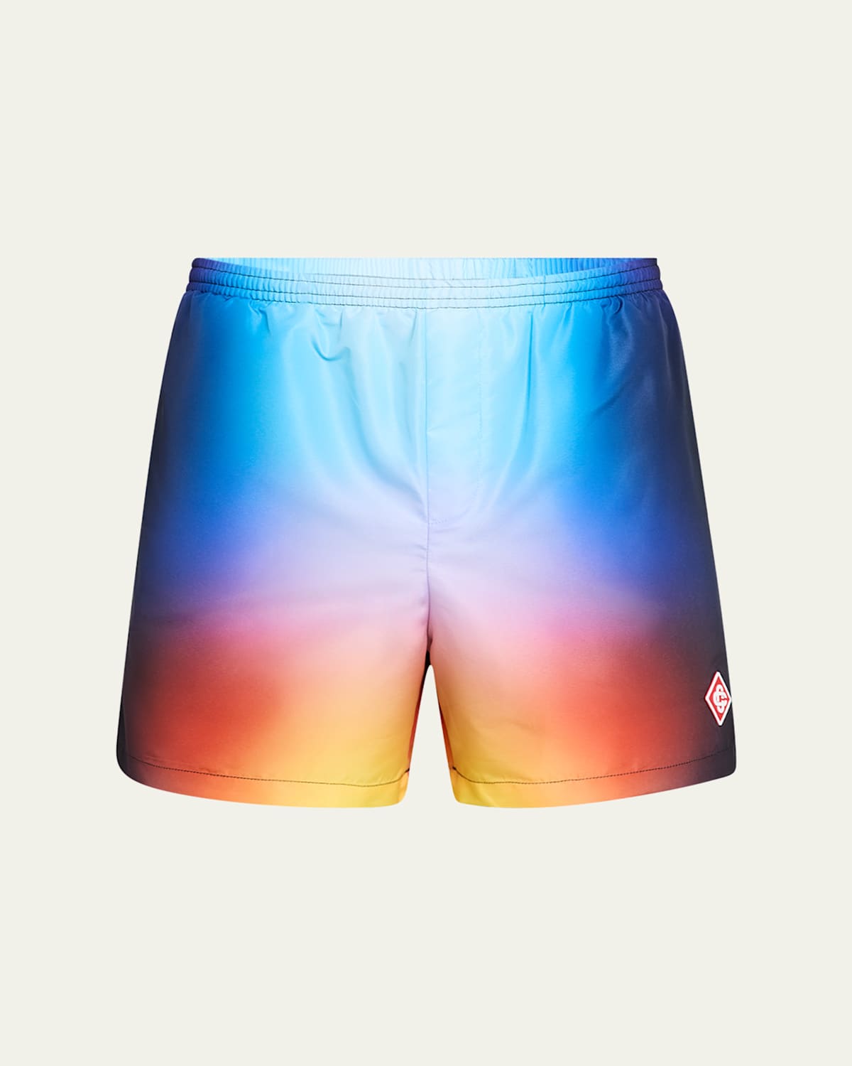Men's Gradient-Print Swim Shorts