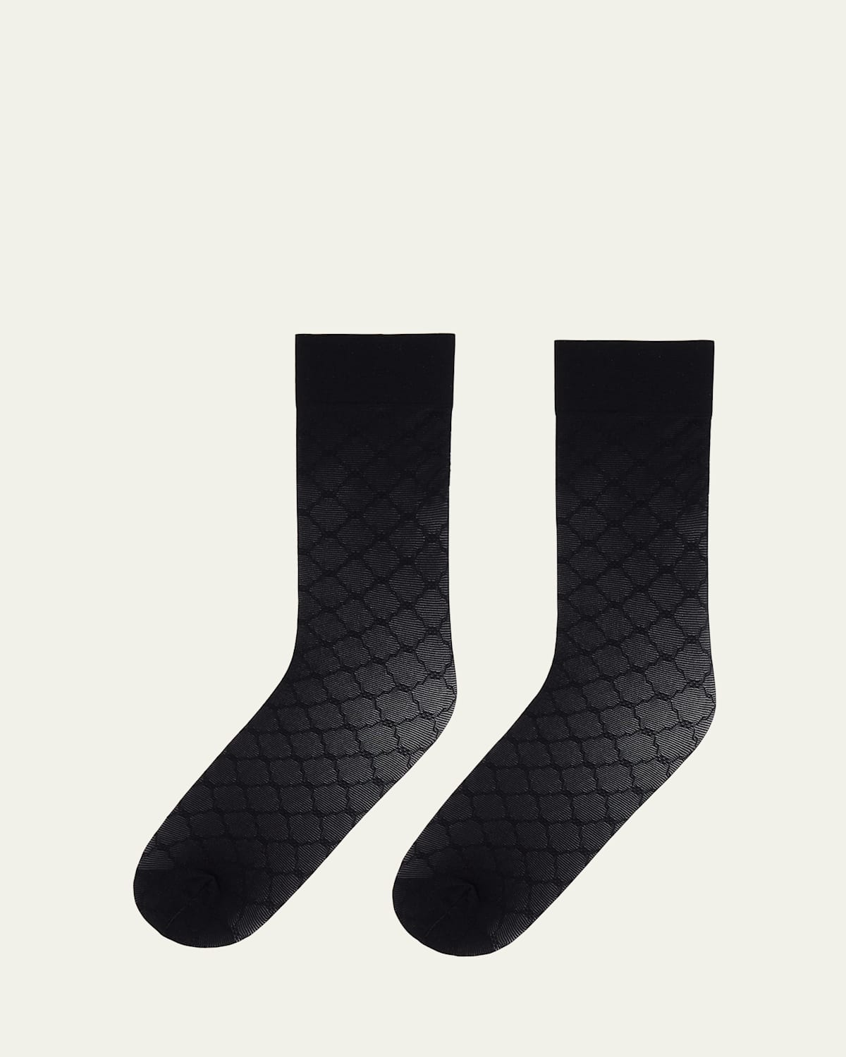 Sheer Pattern Knee-Highs, 30 Denier