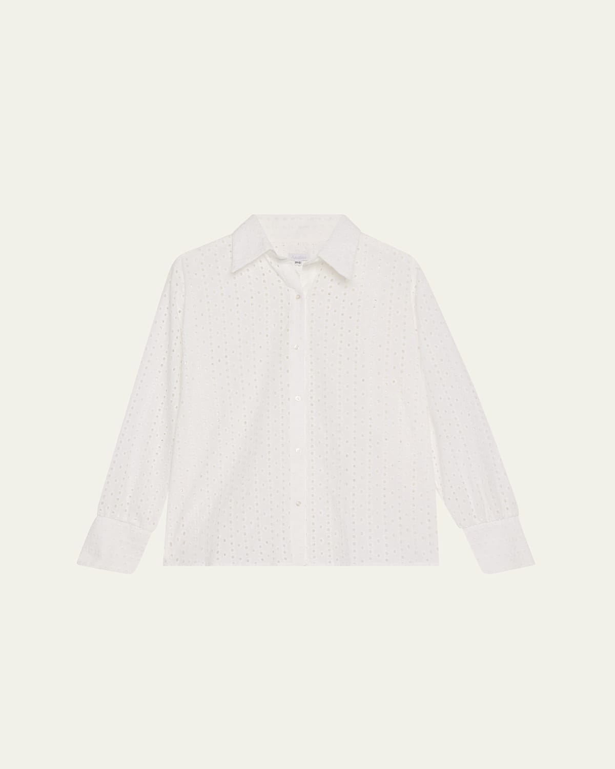 Essen Eyelet-Embroidered Cotton Blouse