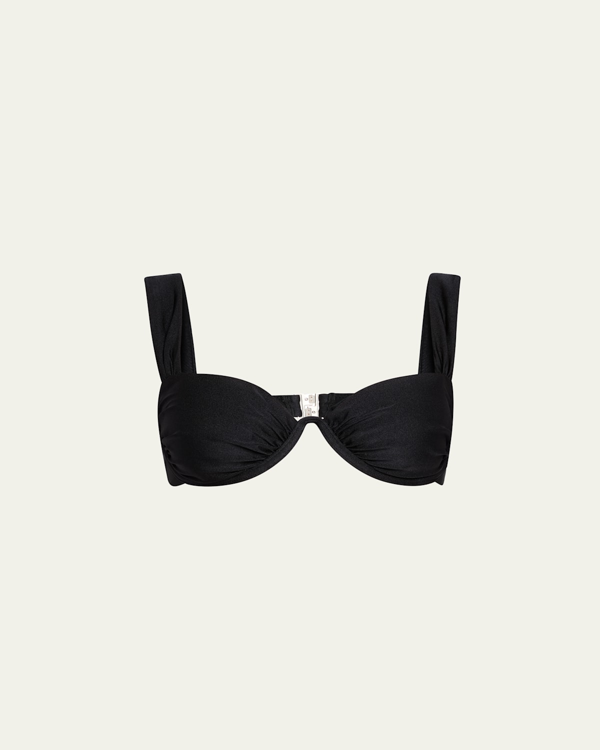 Simkhai Anniston Bikini Top In Black