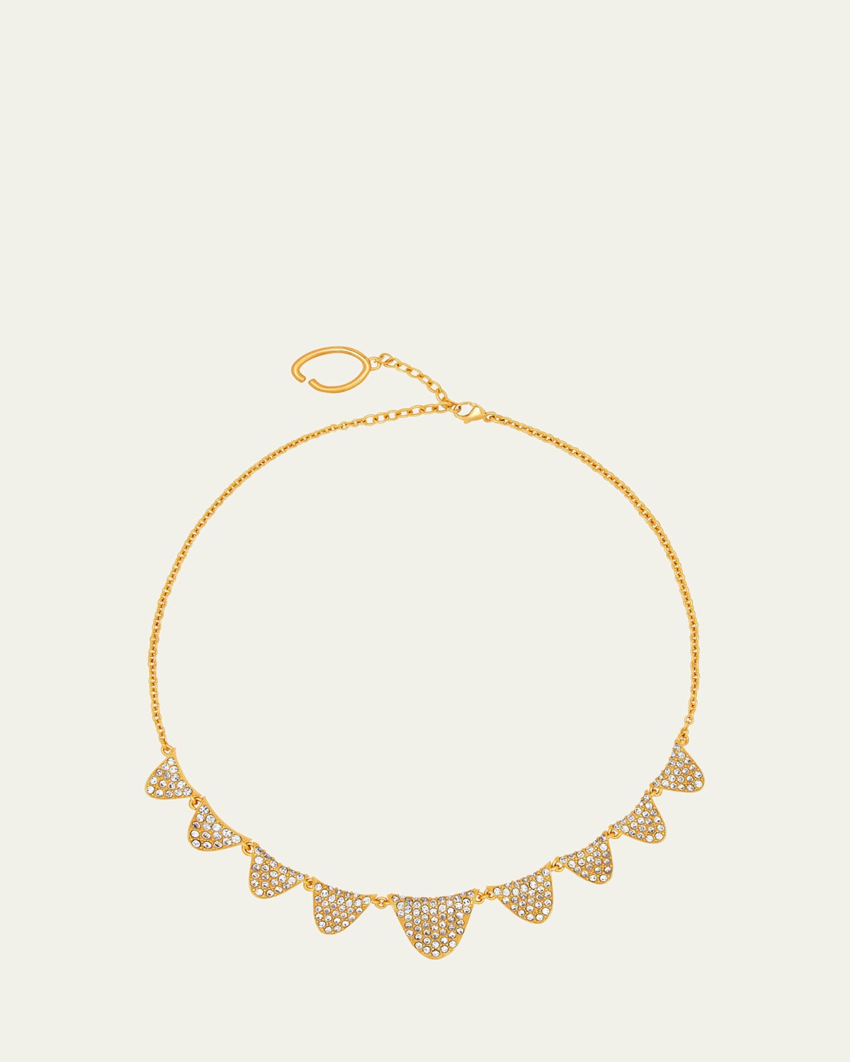 Pave Twist Necklace