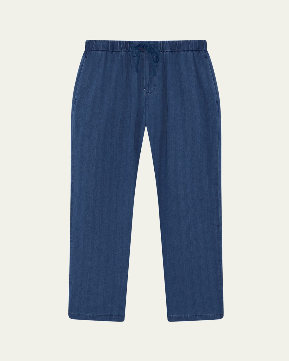 Men's Wide-Leg Drawstring Trousers