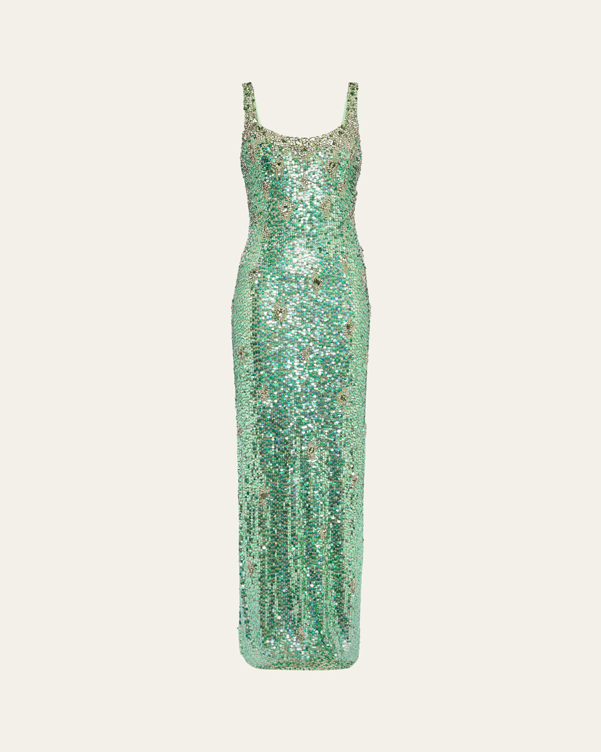 Ezra Crystal Sequined Gown