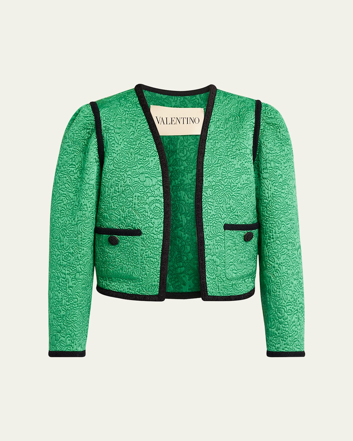 Valentino Floral Quilted Jacket