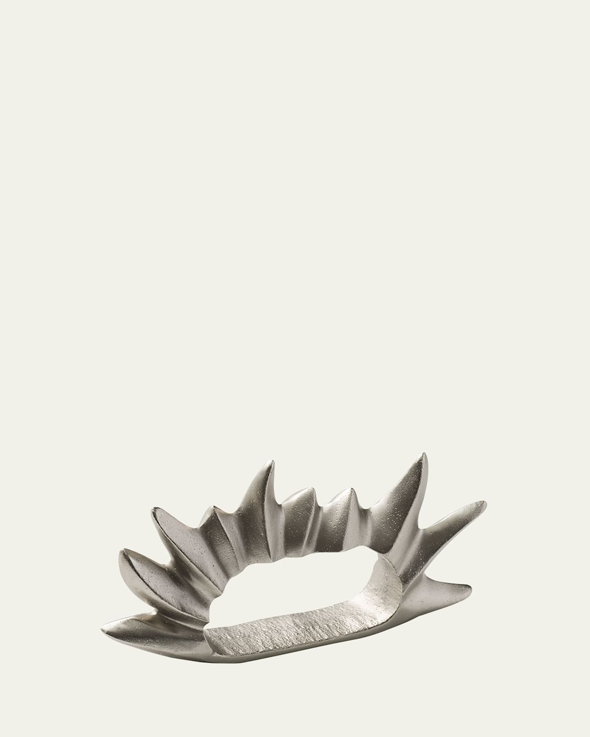 Kim Seybert Flame Napkin Ring In Silver