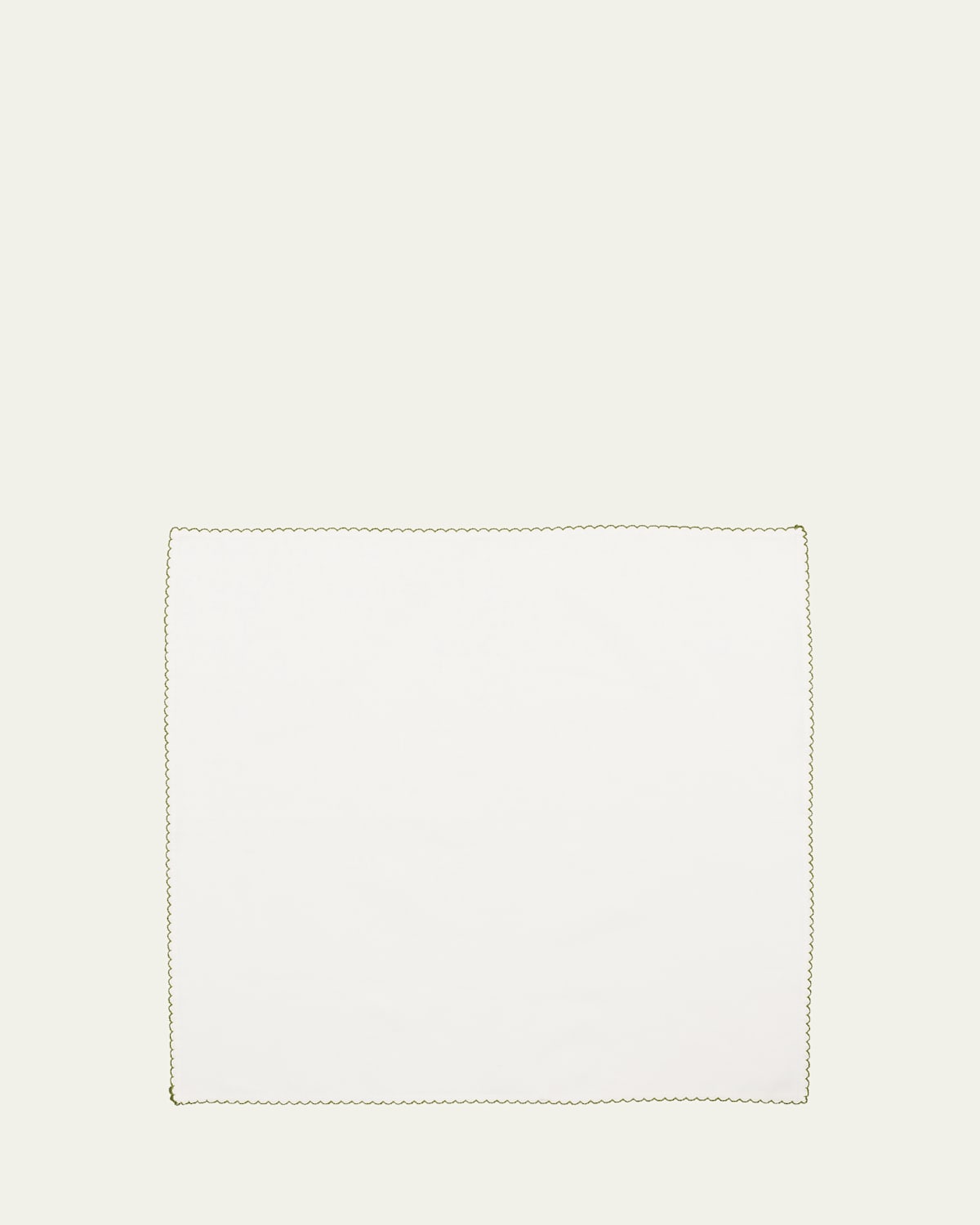 Kim Seybert Casbah Embroidered Napkin In Whitegreen