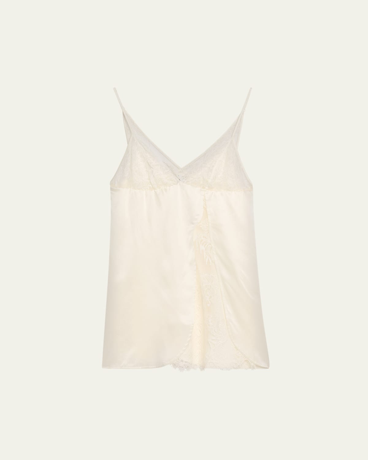 Bellissime Amour Lace & Stretch Silk Babydoll