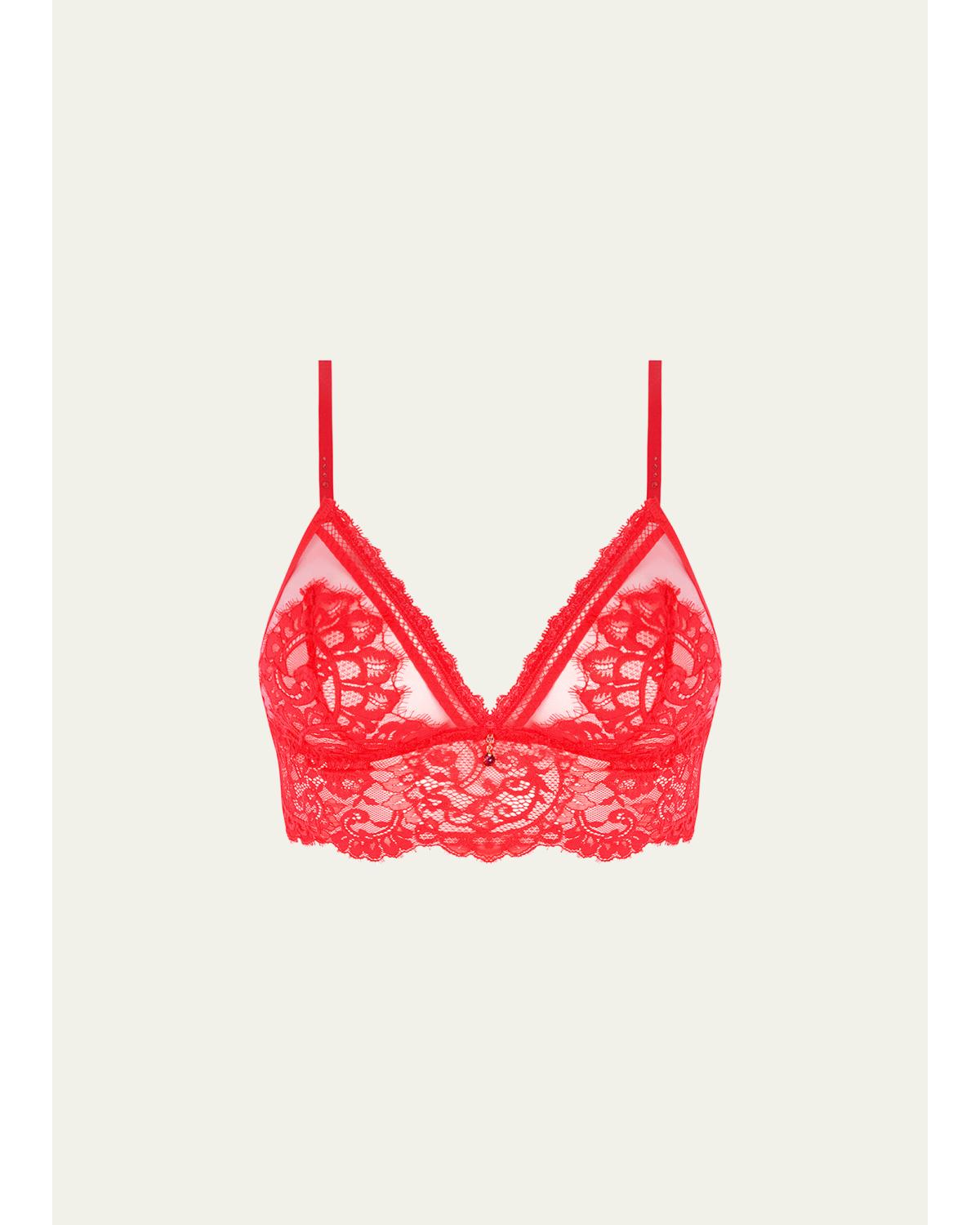 Desirs De Venise Lace & Tulle Soft Cup Bra