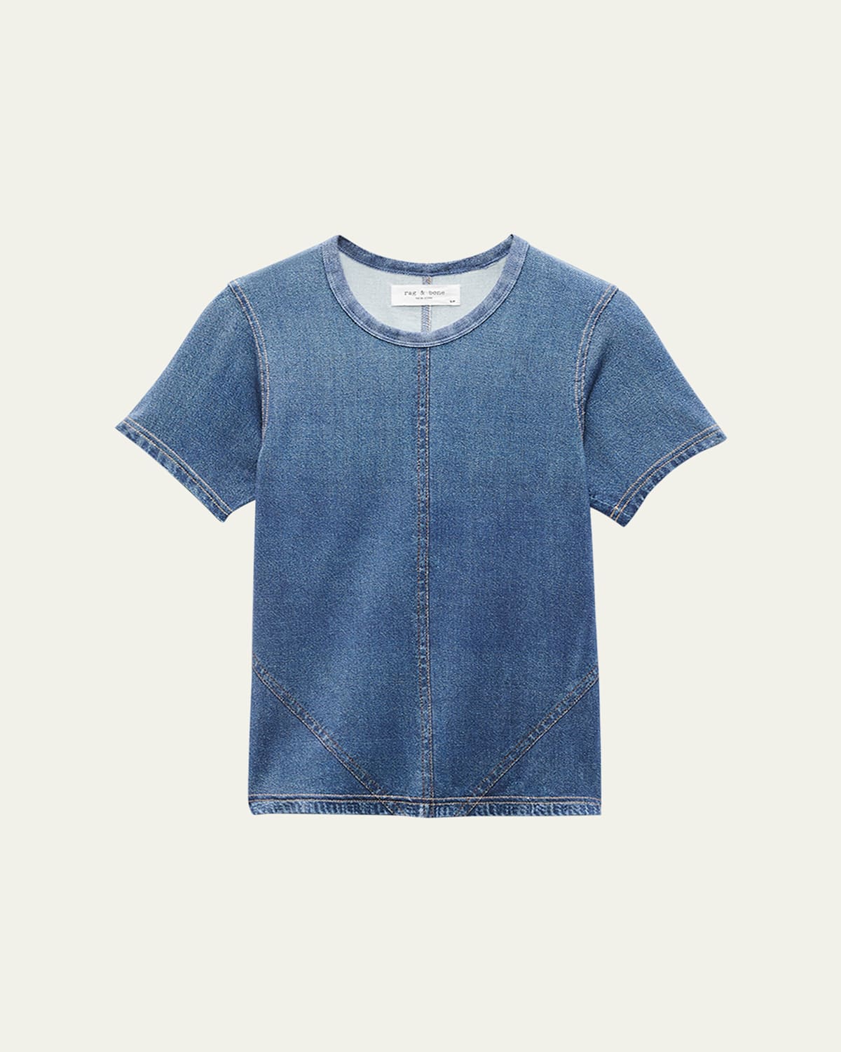 Rag & Bone Miramar Crewneck Baby Tee