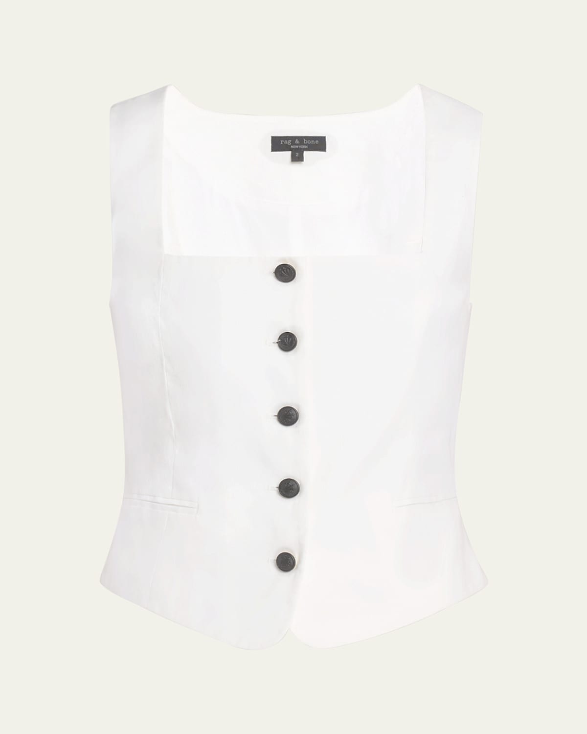 Rag & Bone Mariana Linen Vest