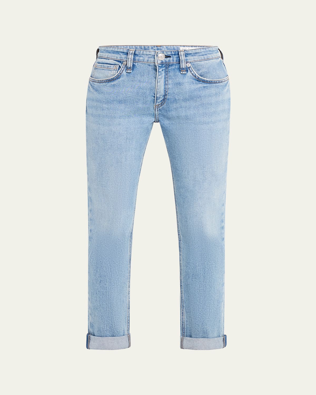Rag & Bone Dre Low-rise Slim Boyfriend Jeans