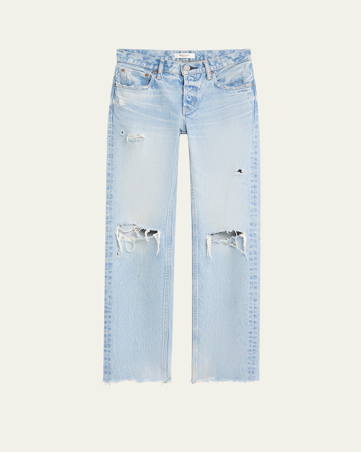 Odessa Straight Low-Rise Jeans