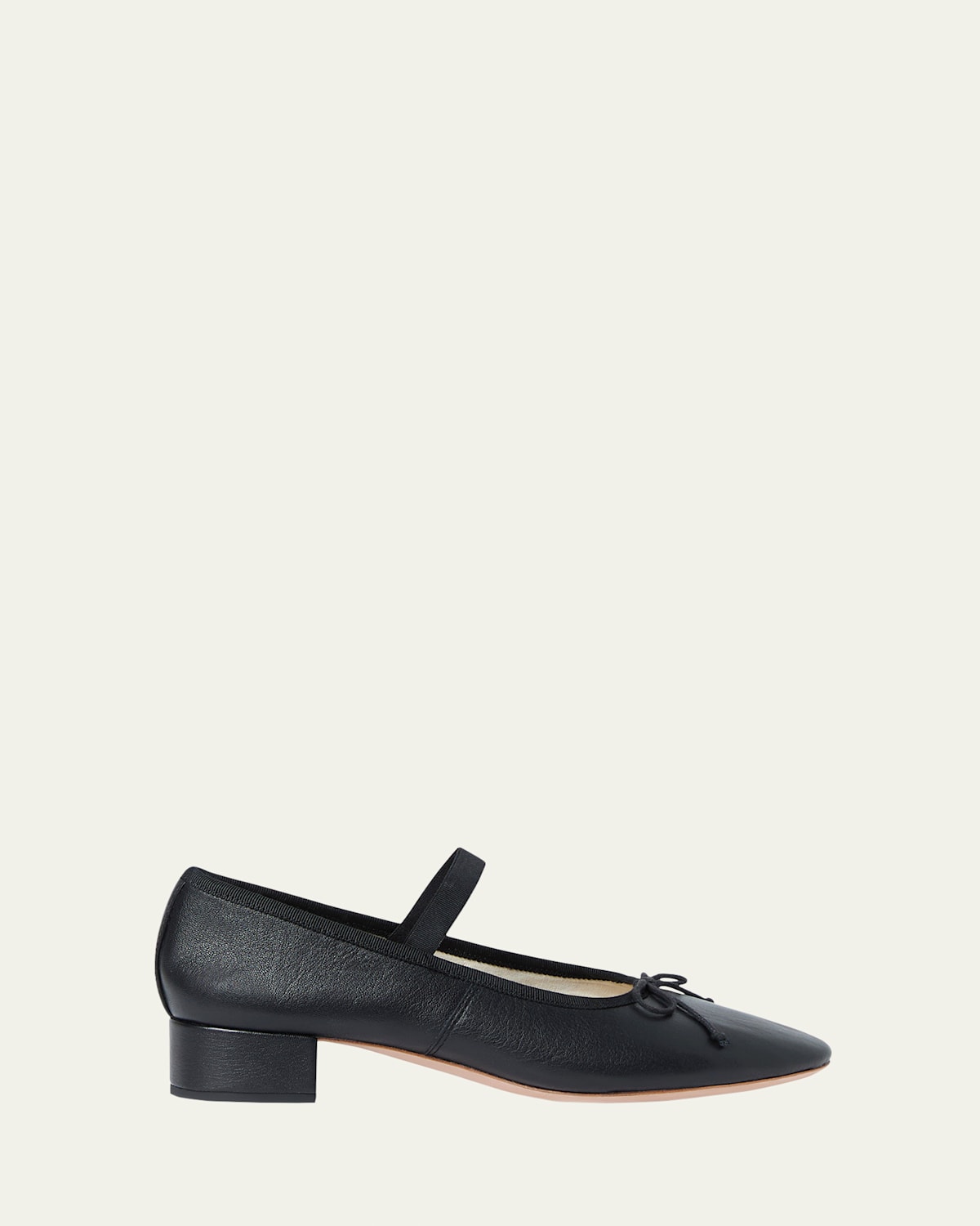 Odile Leather Mary Jane Ballerina Flats