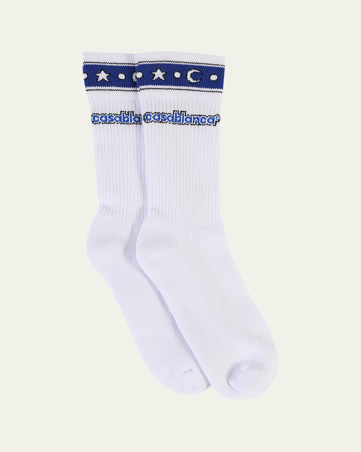 Men's Logo-Printed Crew Socks