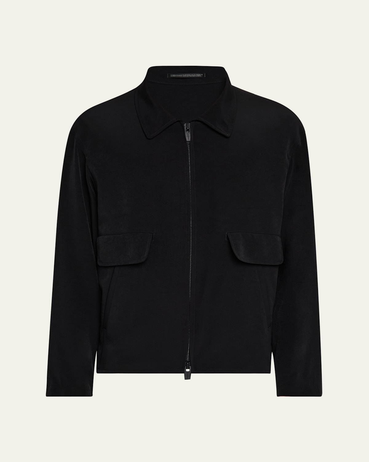 YOHJI YAMAMOTO MEN'S SIDE-BUCKLE BLOUSON JACKET 
