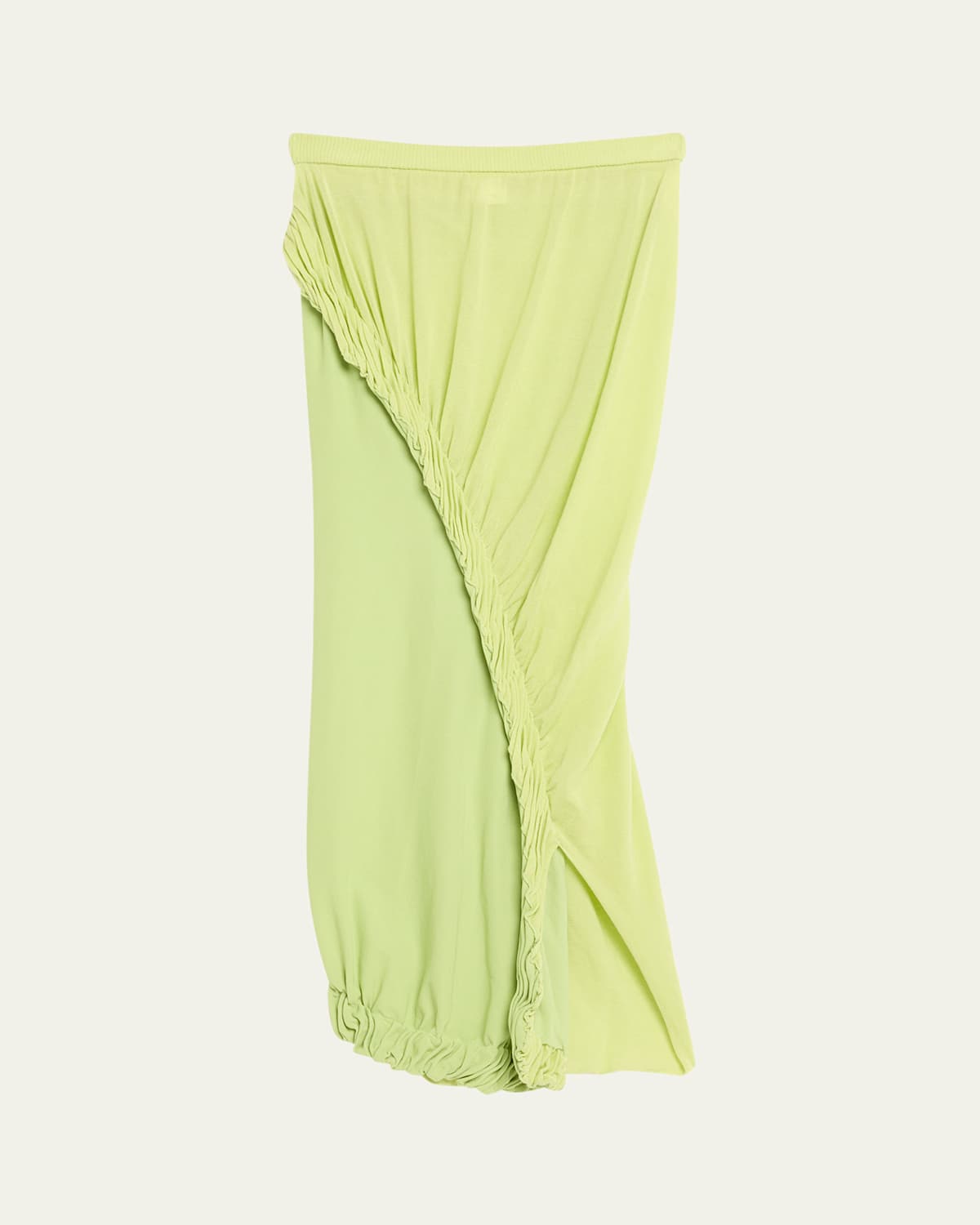 Issey Miyake Beanstalk Spiral Knit Skirt