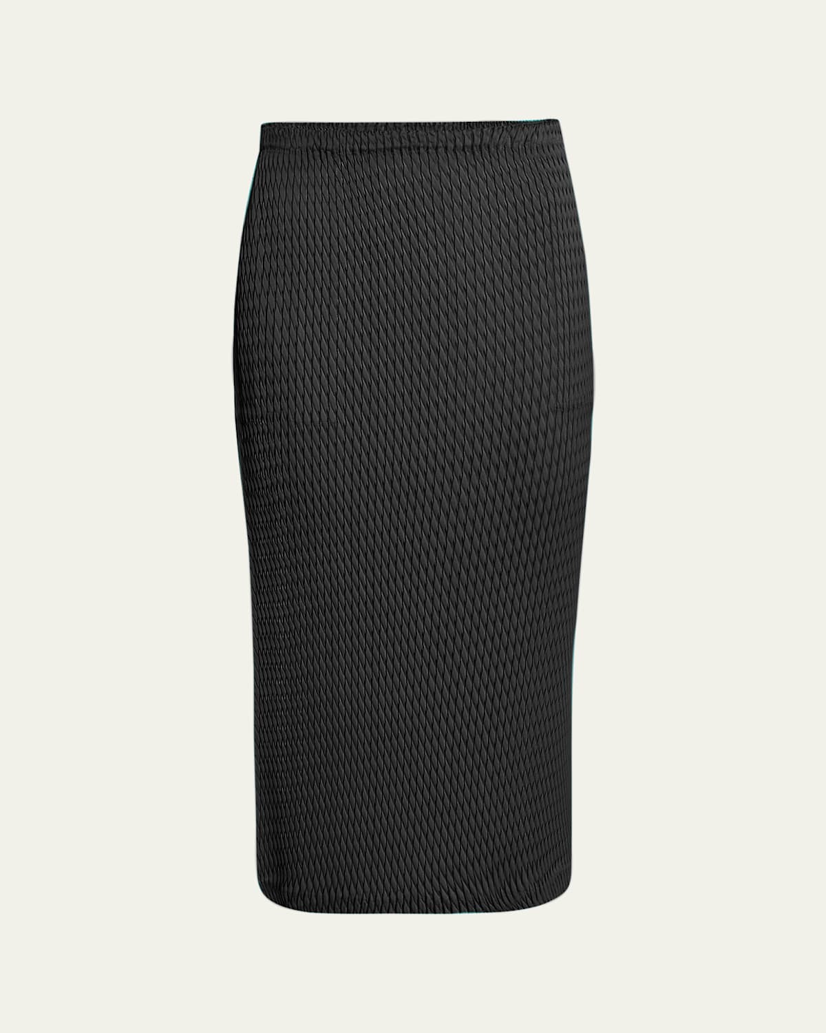 Sleek Pleats Midi Skirt