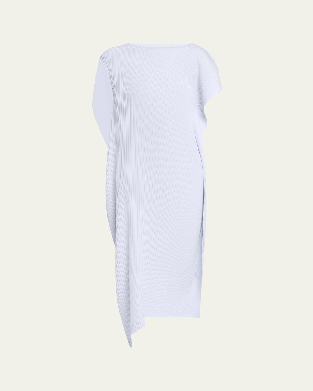 Issey Miyake Shadow Study Pleats Solid Dress