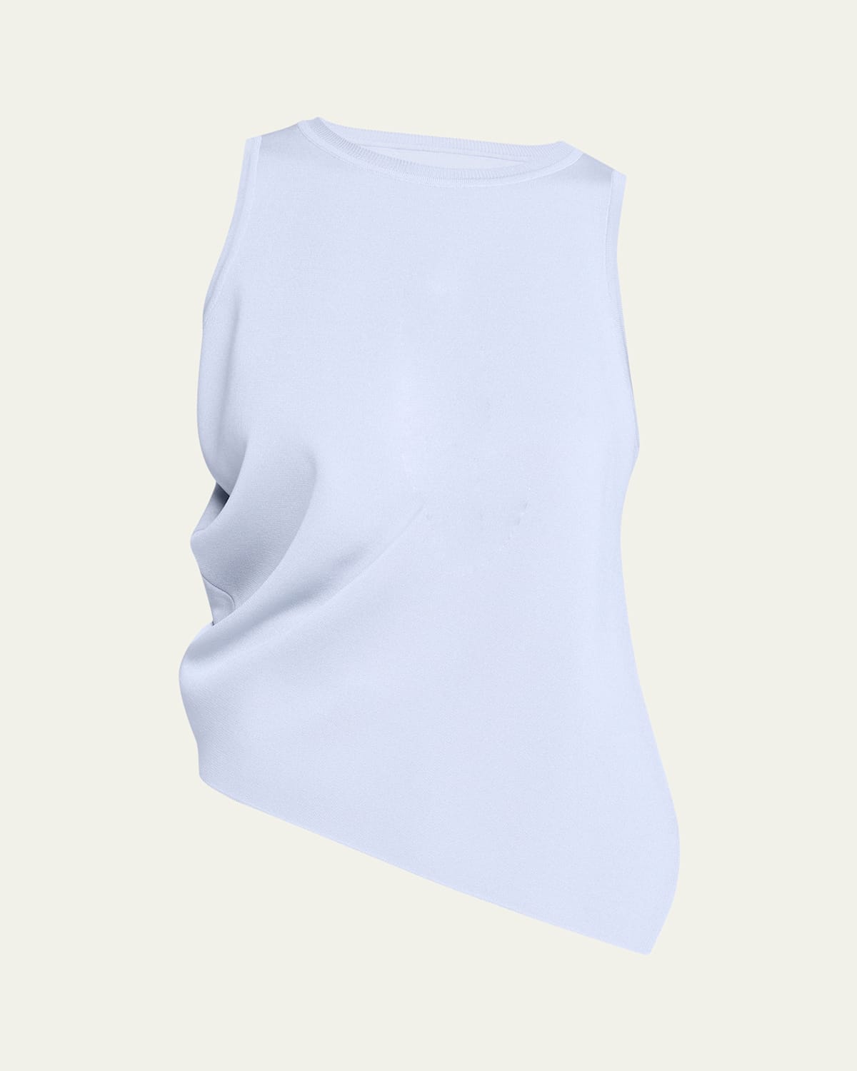 Issey Miyake Luster Draped Knit Tank Top