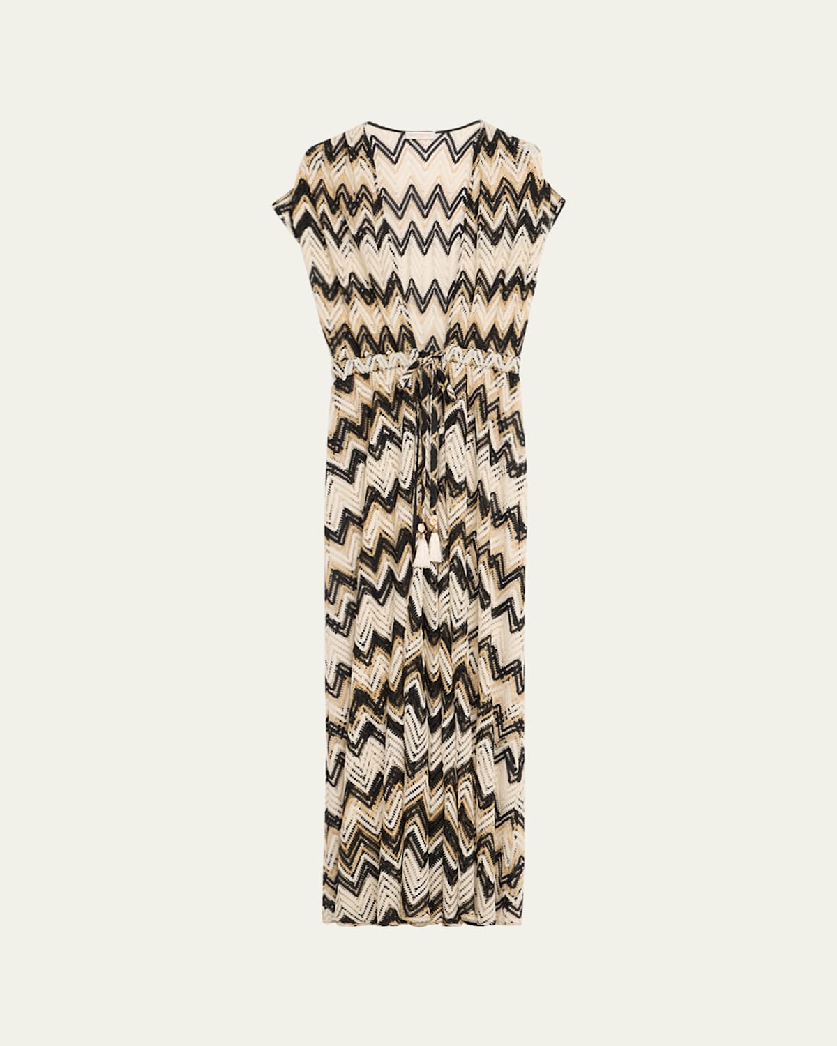 Katherine Chevron Knit Maxi Dress