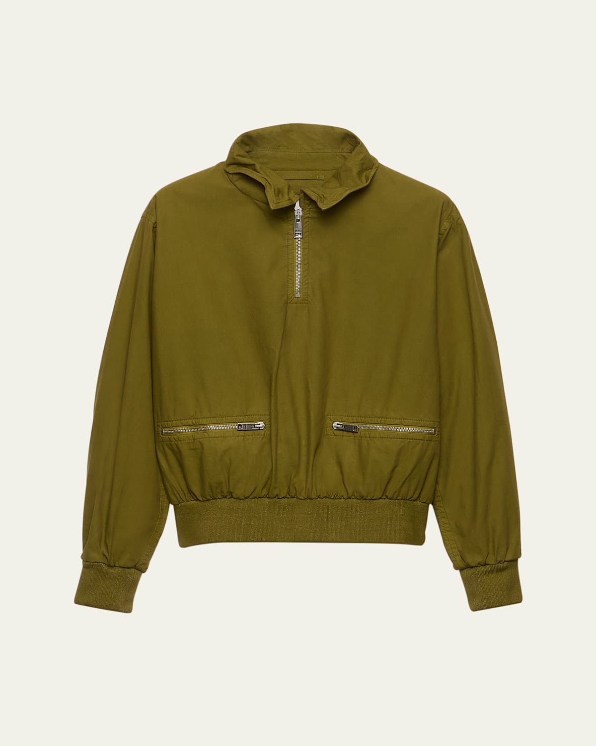 Poplin Old Bomber Jacket