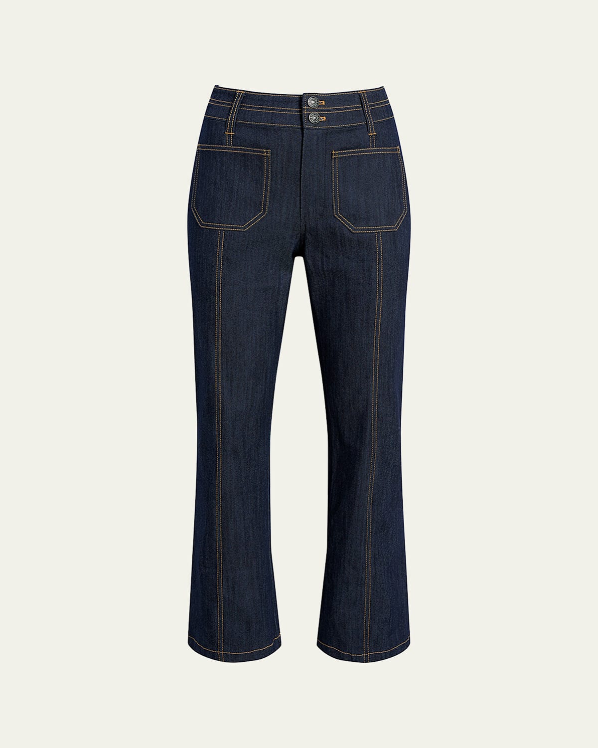 Dorothea Denim Patch Pocket Pants