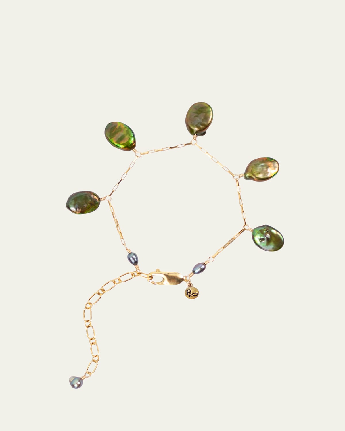 Vine Bracelet with Pearls