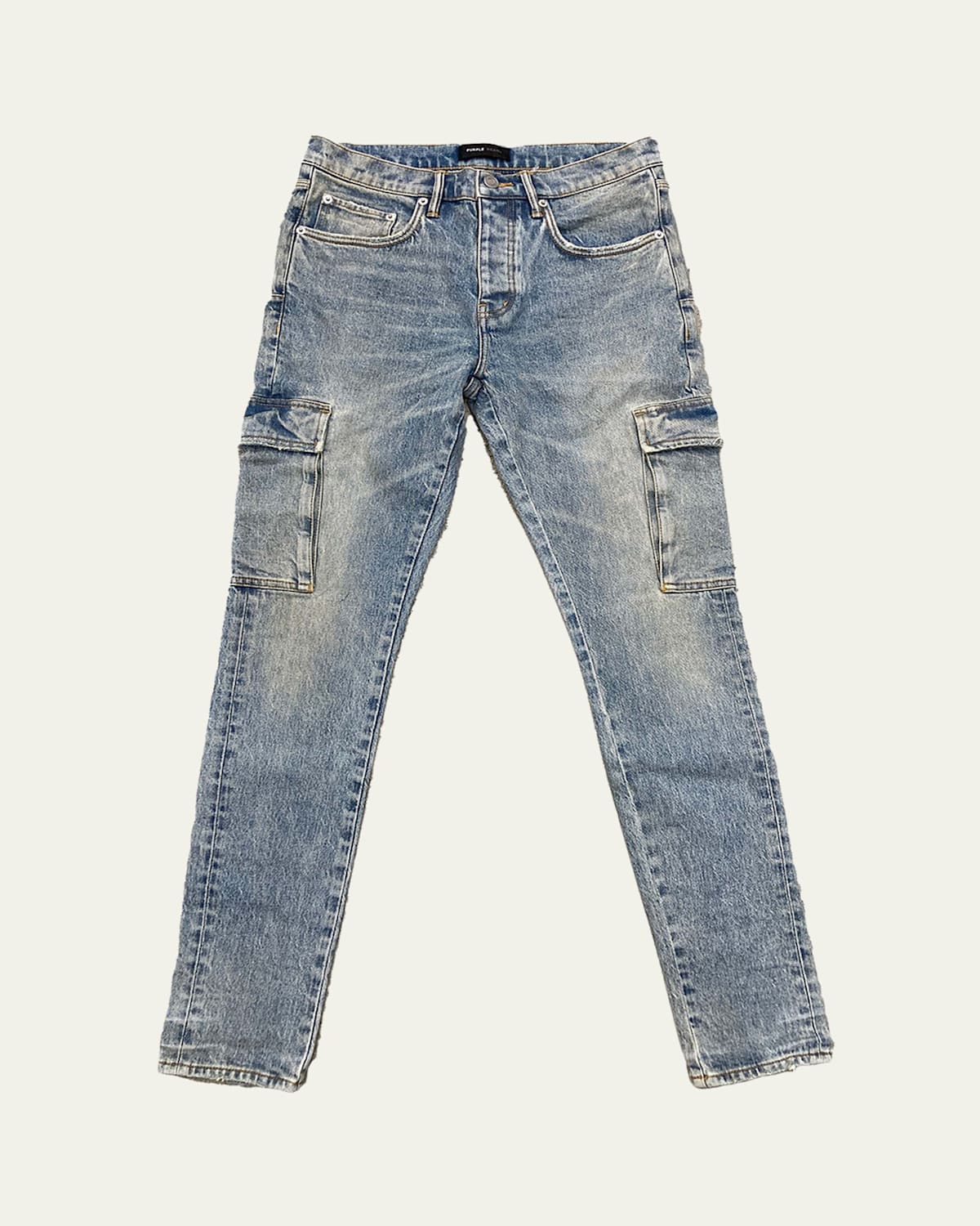 Men's Cargo Skinny Jeans