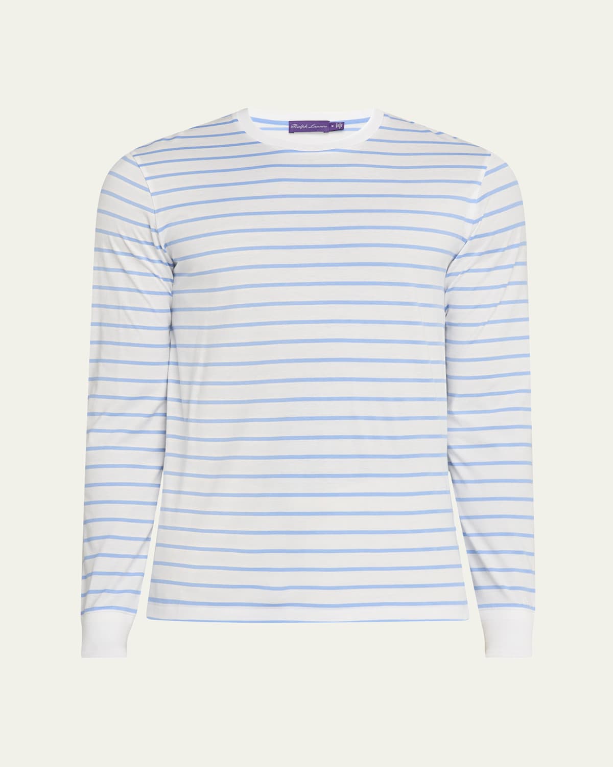 Men's Cotton Lisle Striped T-Shirt
