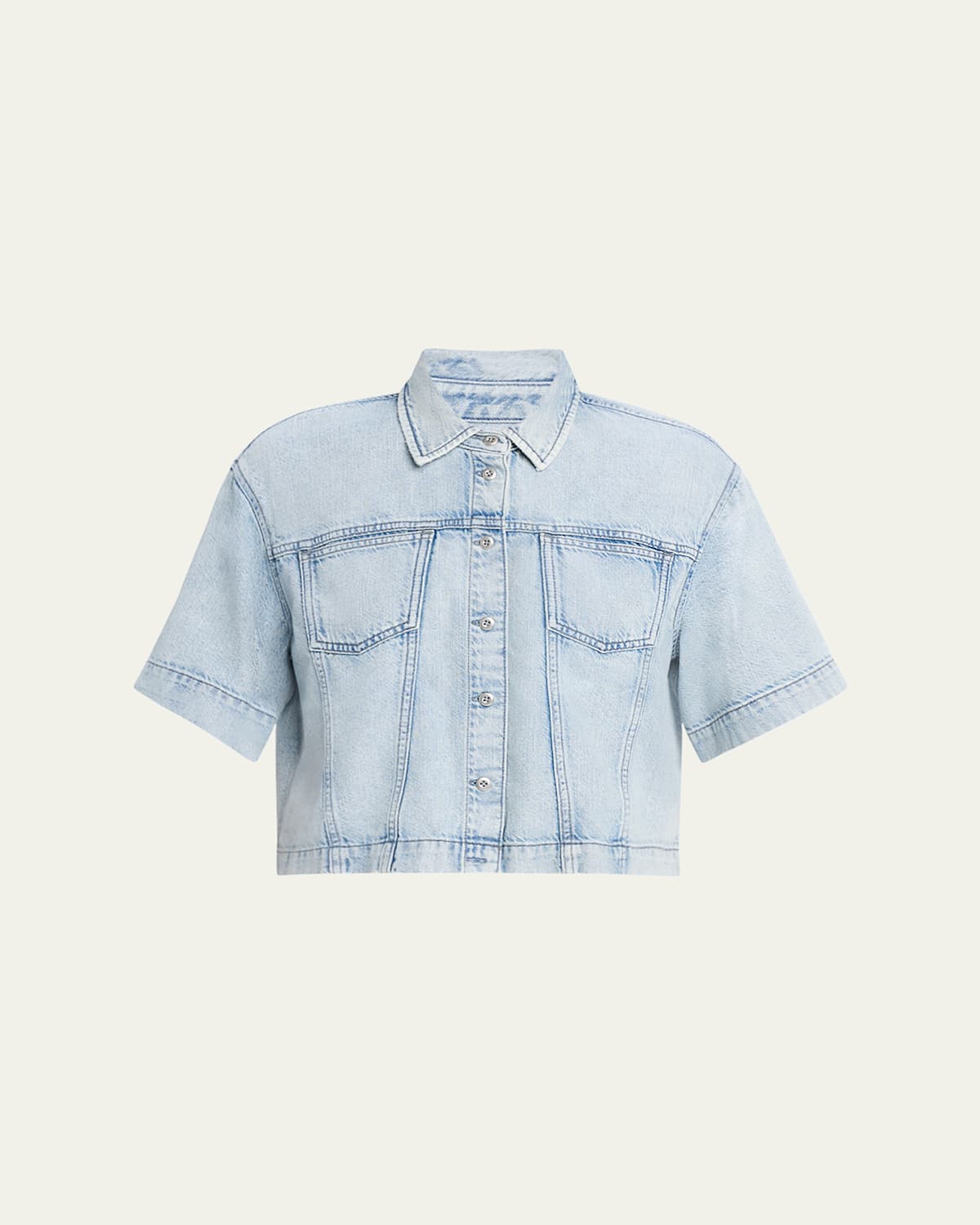 Rag & Bone Ultra Featherweight Abby Short-sleeve Top