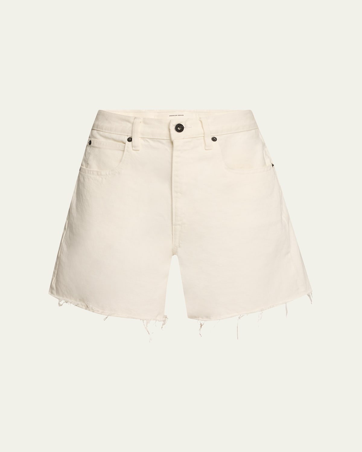 Slvrlake Sienna Denim Shorts In White