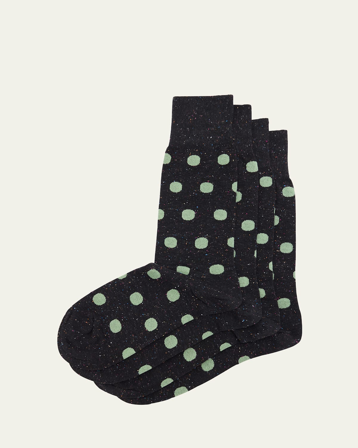 PAUL SMITH MEN'S JARVIS POLKA DOT CREW SOCKS 