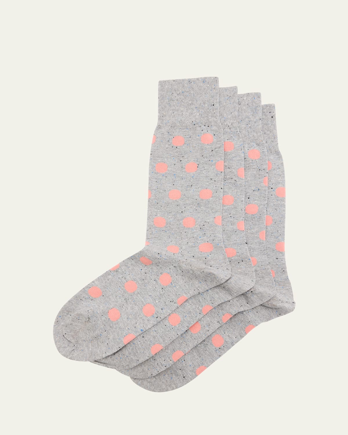 PAUL SMITH MEN'S JARVIS POLKA DOT CREW SOCKS 