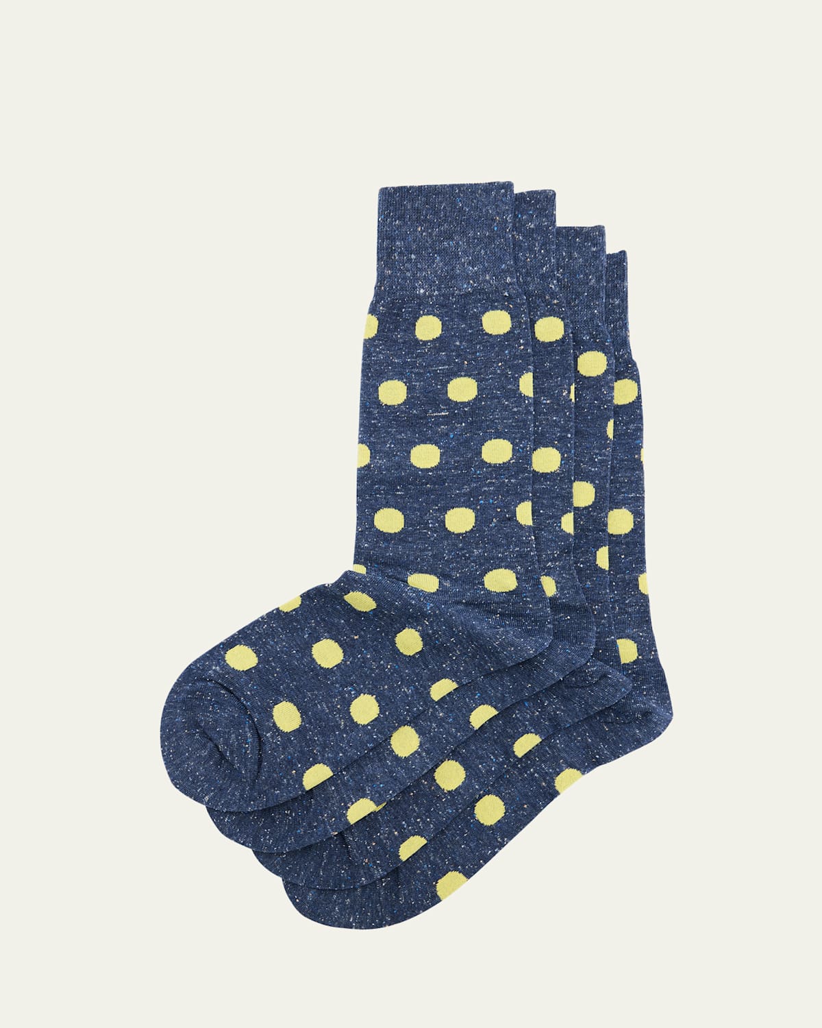 PAUL SMITH MEN'S JARVIS POLKA DOT CREW SOCKS 