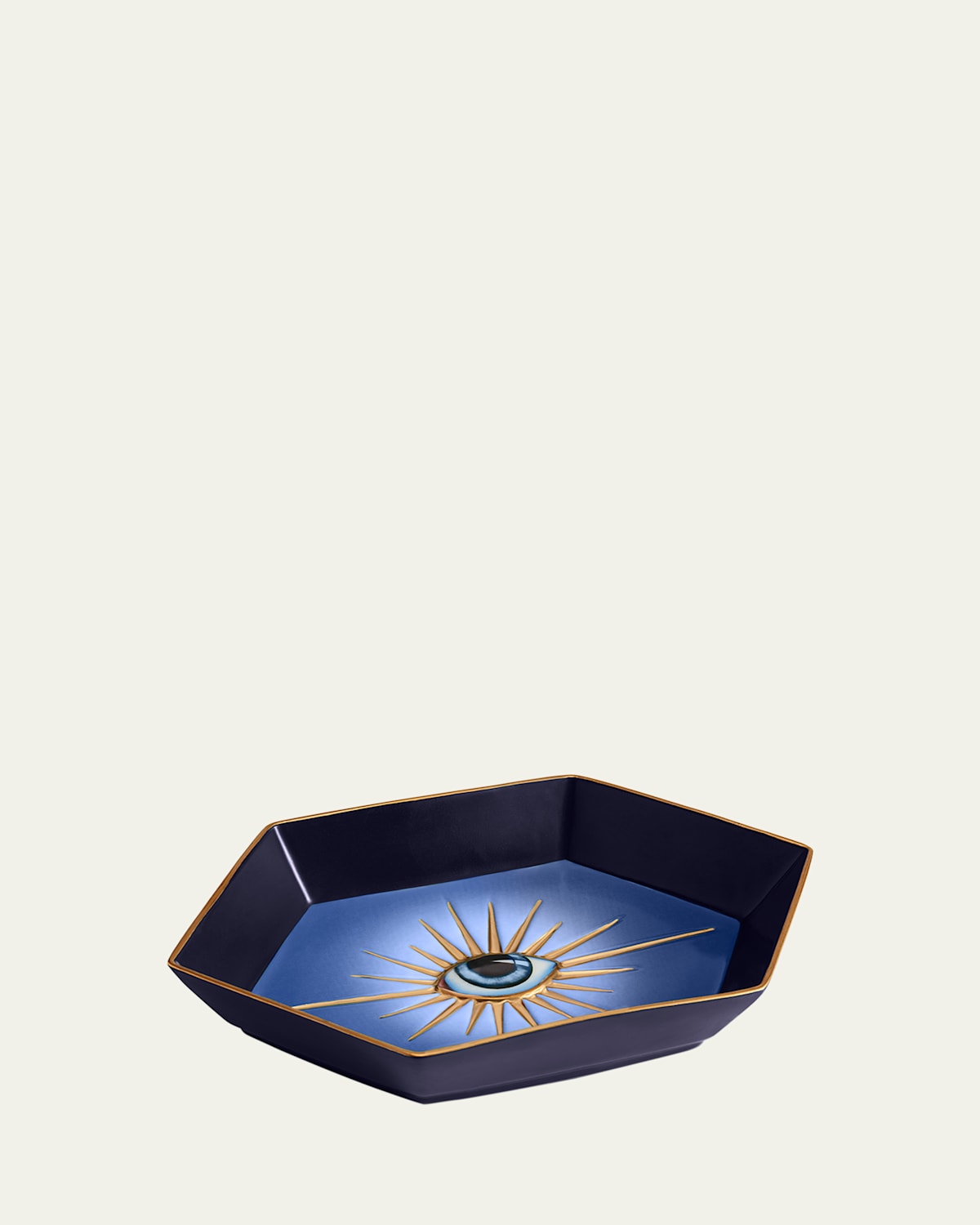 L'objet Lito Hexagon Tray In Blue