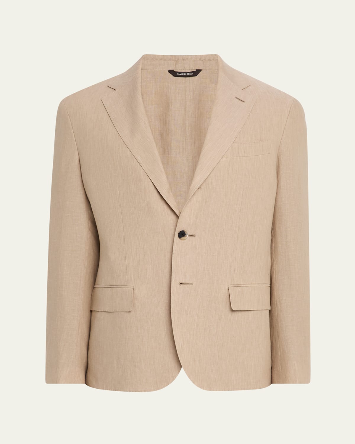 Loro Piana Men's Torino Linen Single-breasted Sport Coat In D0cp Grain Beige