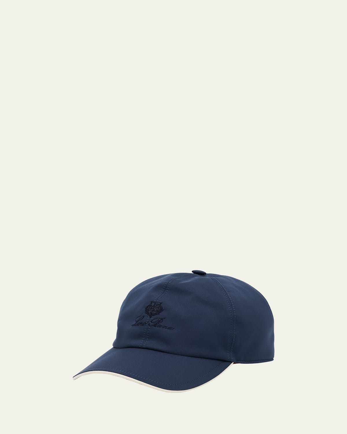 Loro Piana Embroidered Logo Baseball Cap