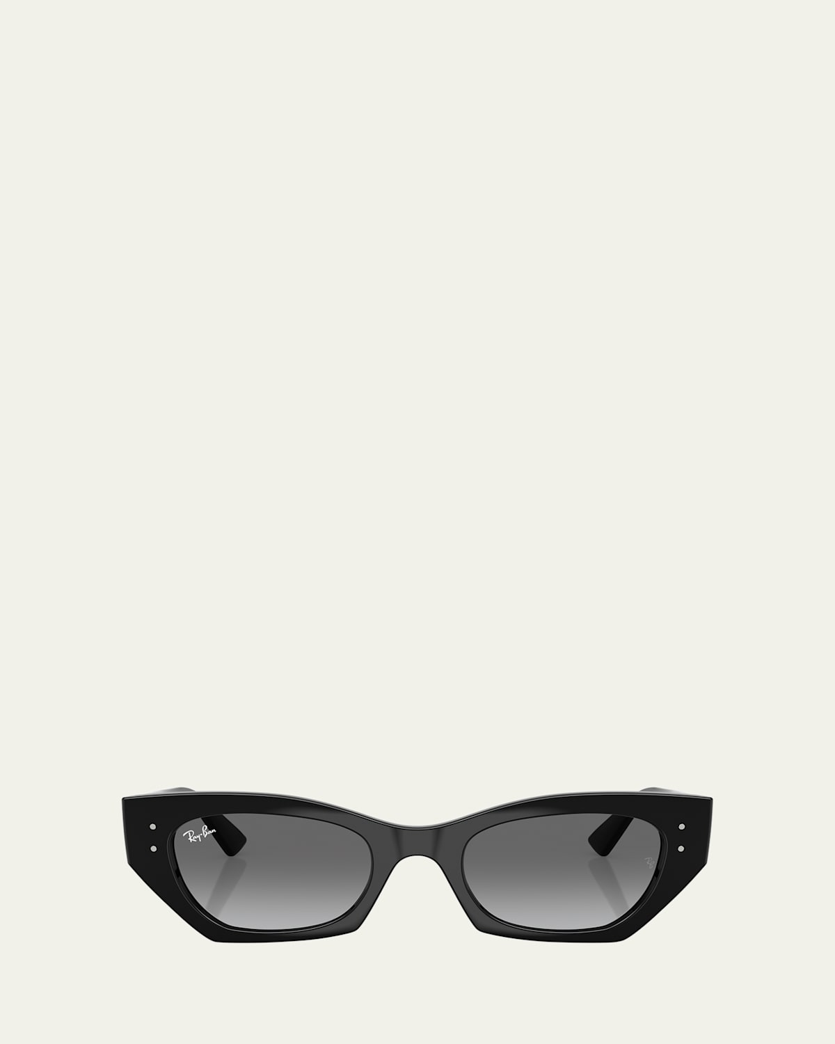 RAY BAN ZENA PLASTIC CAT-EYE SUNGLASSES 