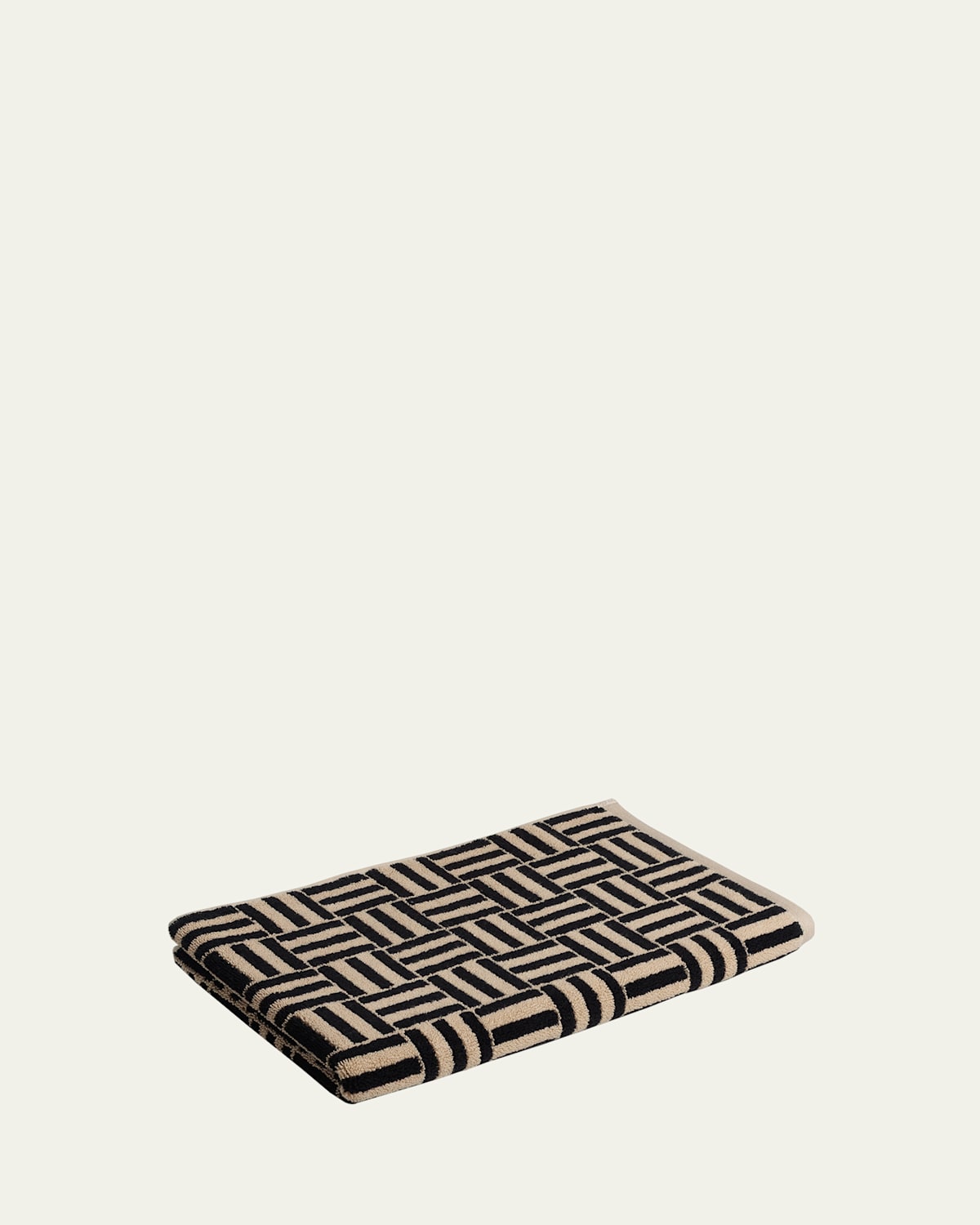 Baina Saroma Bath Mat In Sand Noir