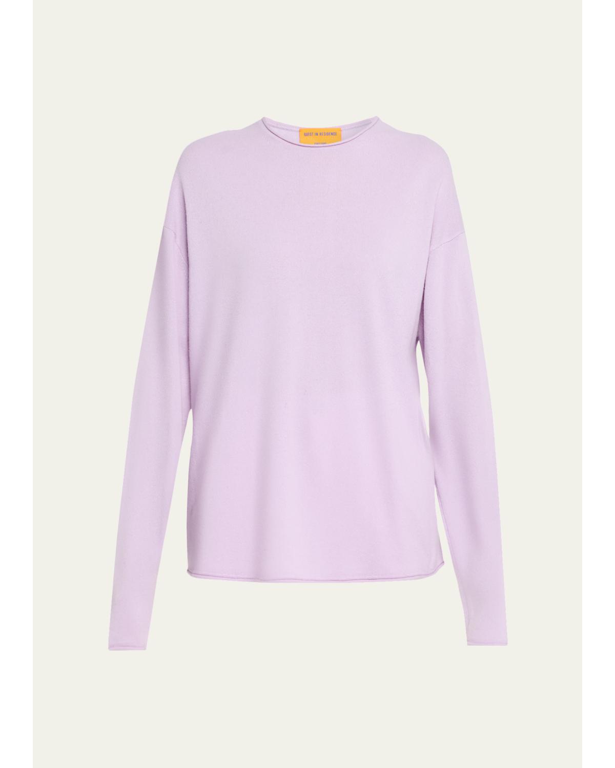 Men'S Oversized Roll Cashmere Sweater