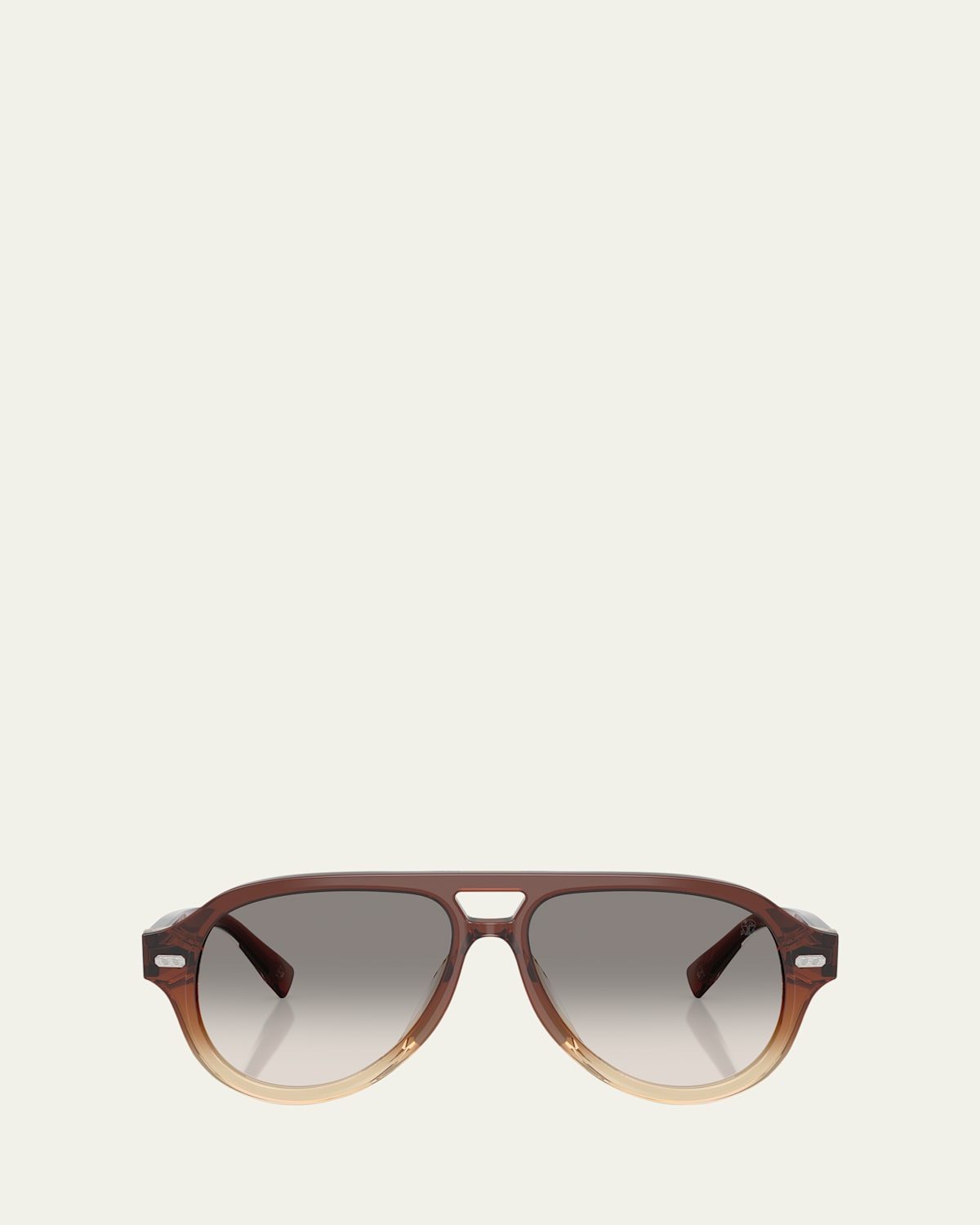 Brunello Cucinelli Acetate Aviator Frames In Black5