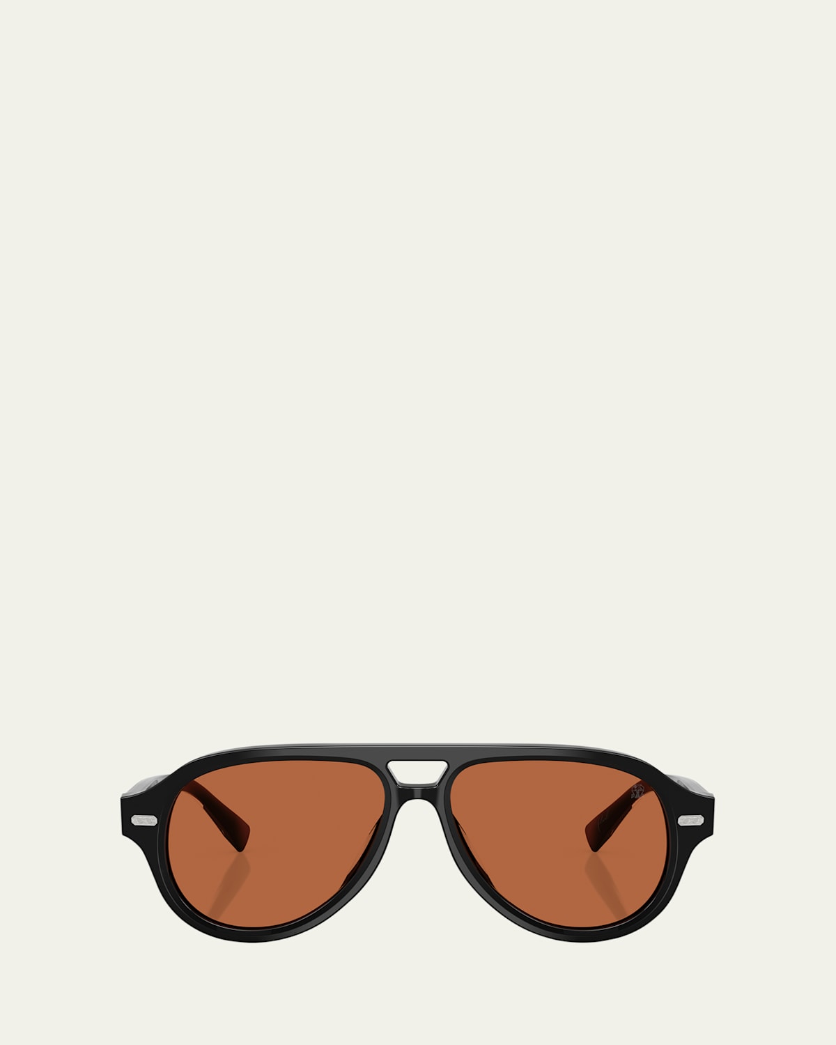 Brunello Cucinelli Acetate Aviator Frames In Black2