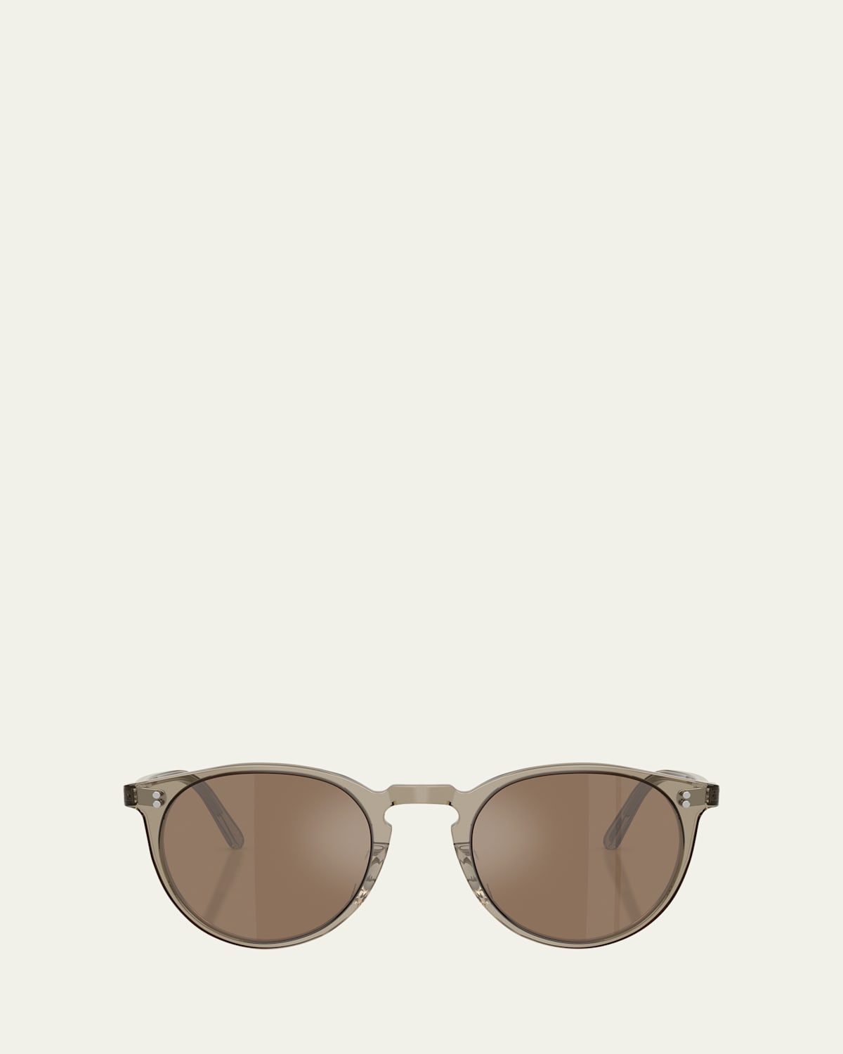 Oliver Peoples Men's Ov5183s Round Acetate Sunglasses In Green