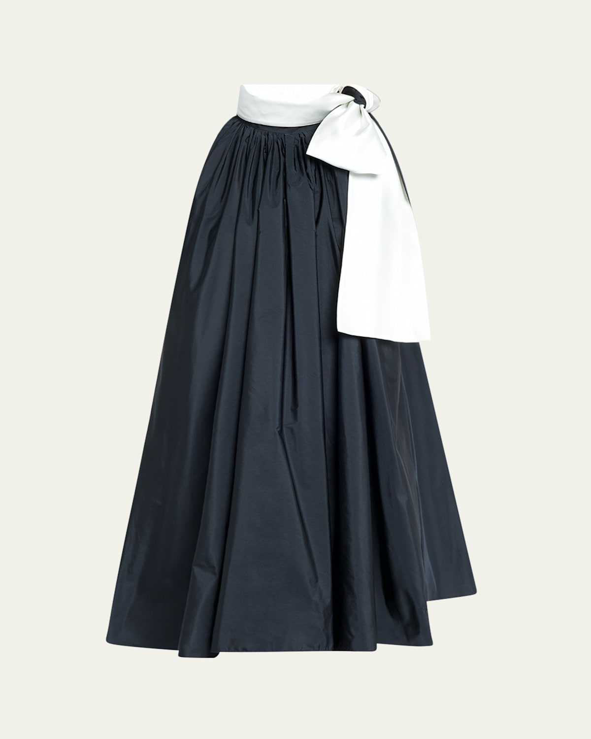 Max Mara Beber Bow-neck Shift Mini Dress In Blue