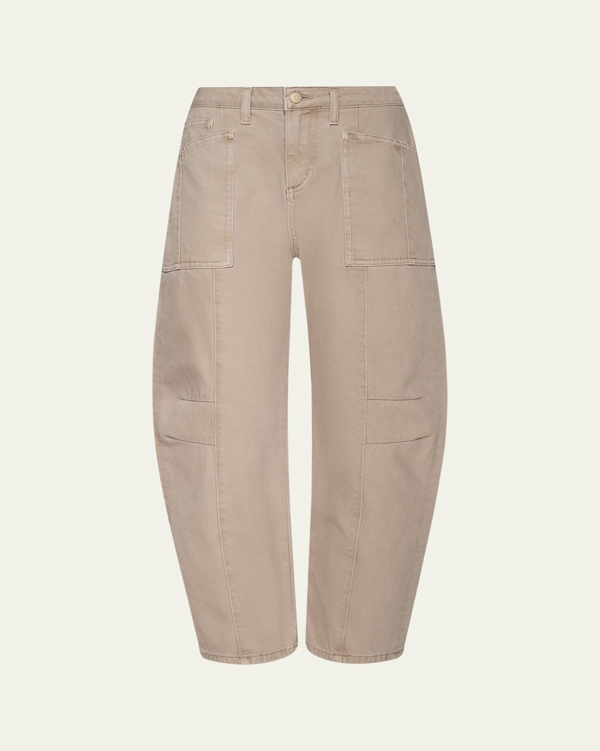 L'agence Cody High-rise Rodeo Jeans In Brown