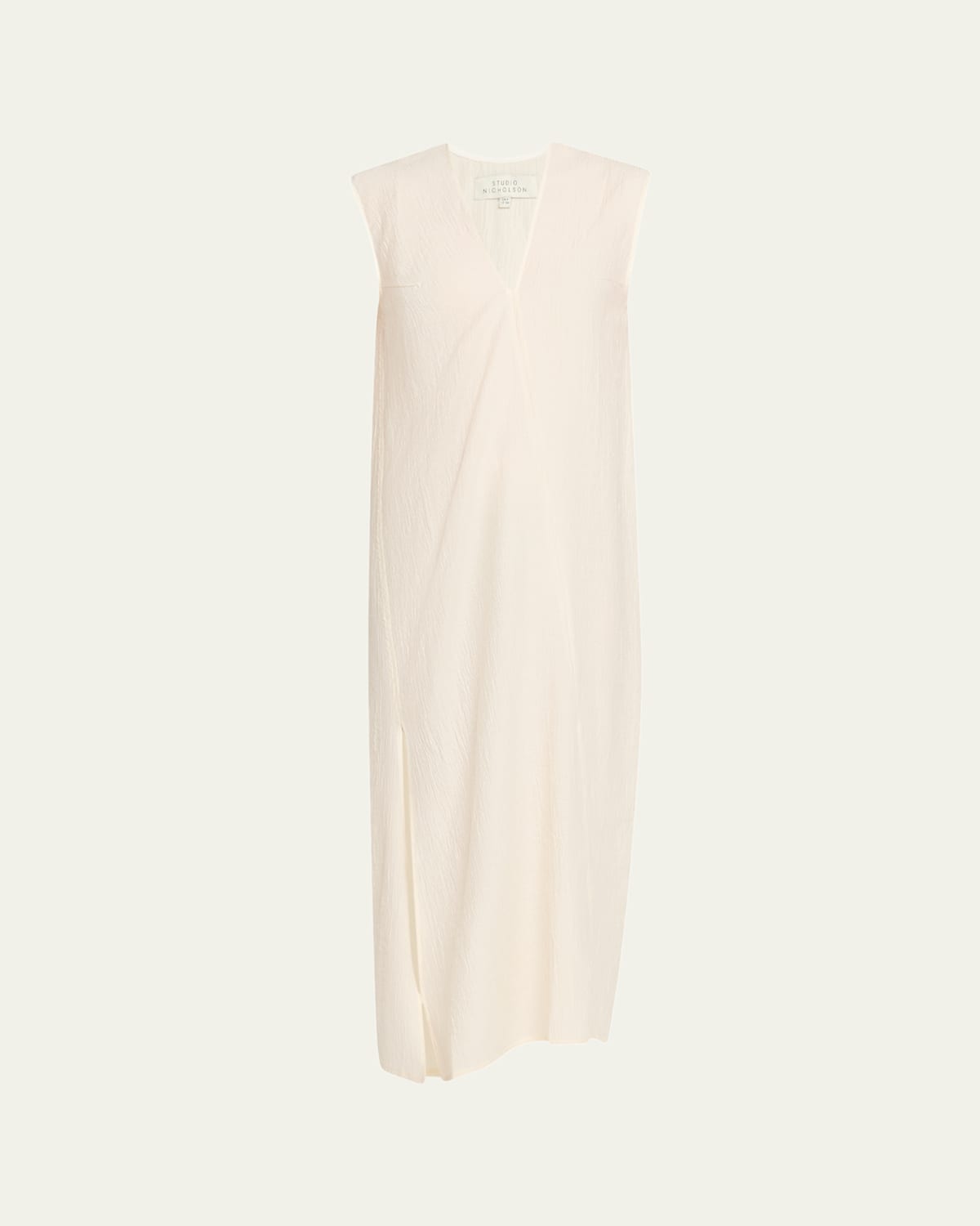 Lise Sleeveless Asymmetric Midi Dress